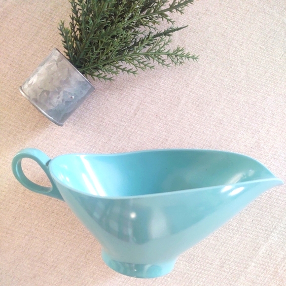 Vintage Mini-Pitcher Blue🪞 Melamine by Boontonware~ - Picture 4 of 4
